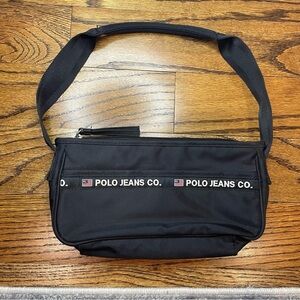 Polo Jeans Co. Black Shoulder Bag